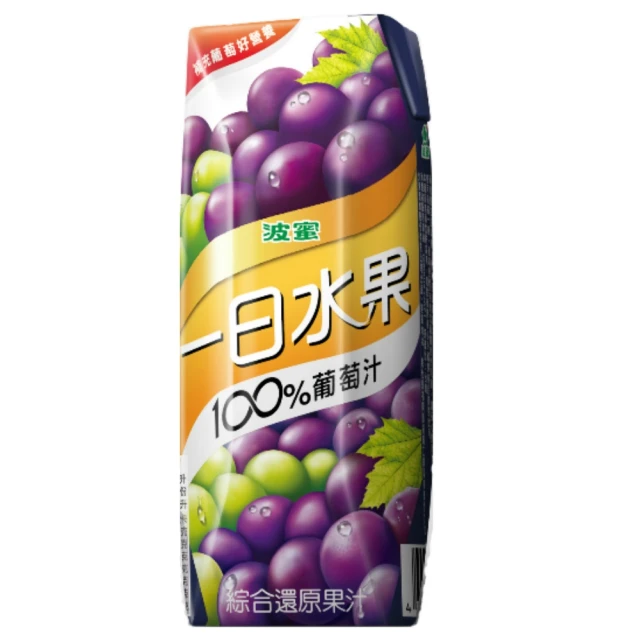 波蜜 水果園100%葡萄汁/蘋果汁 2箱(280mlX24瓶/箱) 歷史價格詳細信息