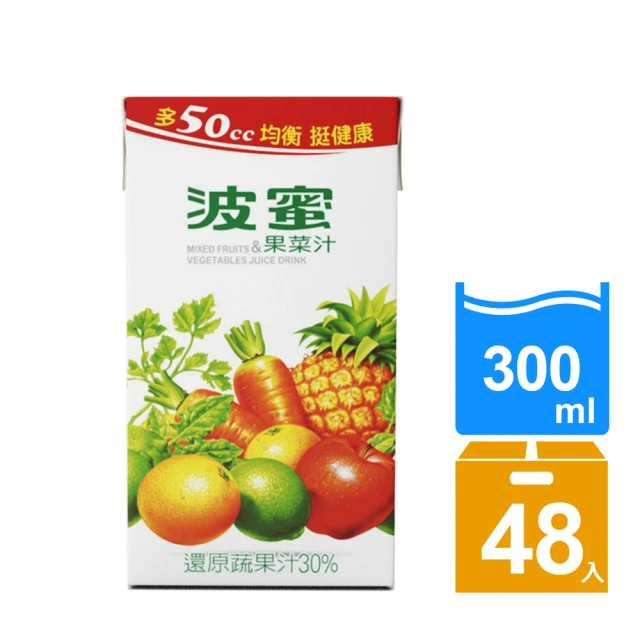 波蜜 果菜汁(580mlX4瓶/組)[大買家] 歷史價格詳細信息