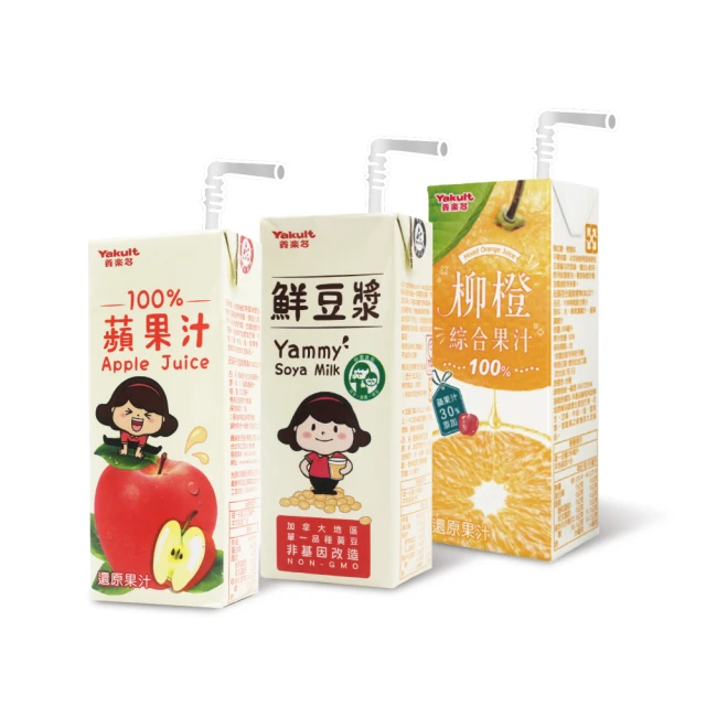 【Yakult 養樂多】100%果汁/豆漿-3箱組(口味任選) 歷史價格詳細信息