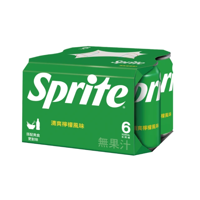 【Sprite 雪碧】易開罐330ml x6入/組 歷史價格詳細信息