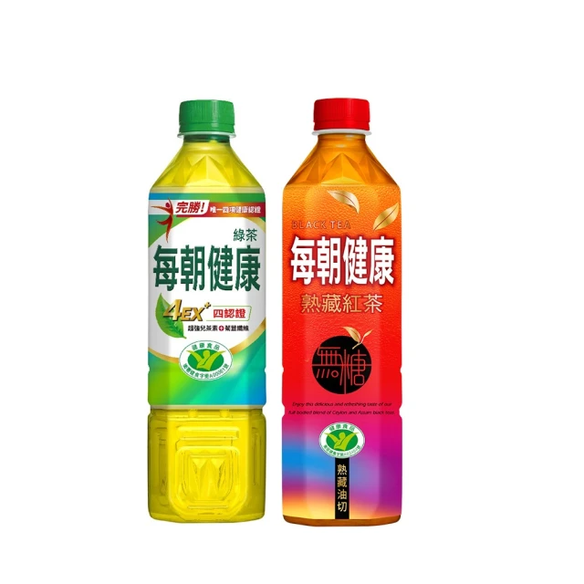 【每朝健康】綠茶/無糖熟成紅茶/雙纖綠茶(650mlx24入/箱) 歷史價格詳細信息