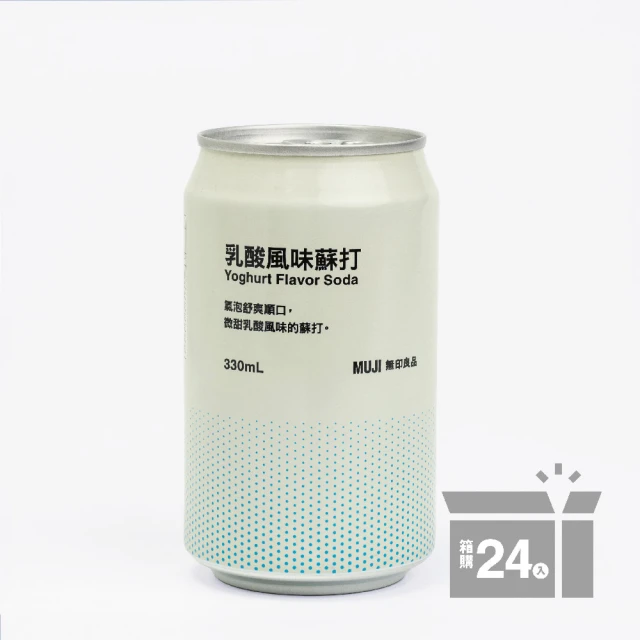 乳酸風味蘇打330ml【MUJI 無印良品】 歷史價格詳細信息