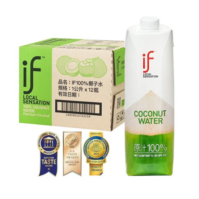 IF100%香水椰子六入350MLx6入【愛買】 歷史價格詳細信息