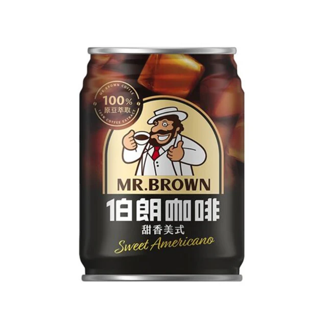 金車 伯朗甜香美式咖啡240ml(6罐/組) 歷史價格詳細信息