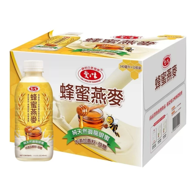 【美式賣場】愛之味 蜂蜜燕麥(340毫升 X 12入) 價格比較,價格查詢,歷史價格詳細信息