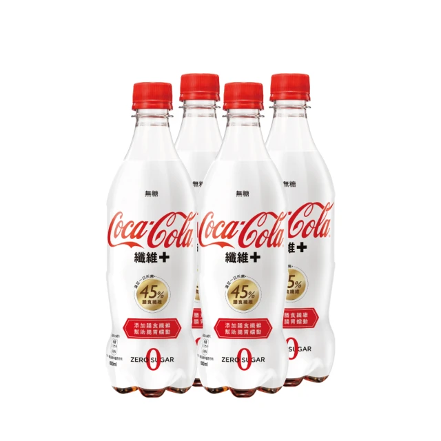 【Coca-Cola 可口可樂】纖維+ 易開罐330ml x2箱(共48入;24入/箱) 歷史價格詳細信息
