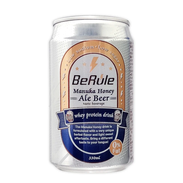 【BeRule】非酒精麥盧卡蜂蜜愛爾啤酒口味乳清飲(330ml/瓶) 歷史價格詳細信息