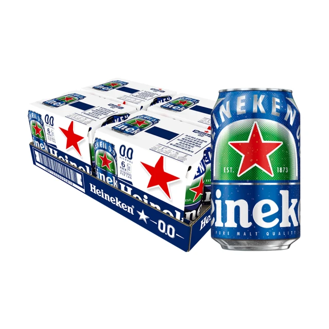 海尼根 0.0零酒精 330ml/6入組 罐裝 新品上市 無酒精飲料 現貨 蝦皮直送 歷史價格詳細信息