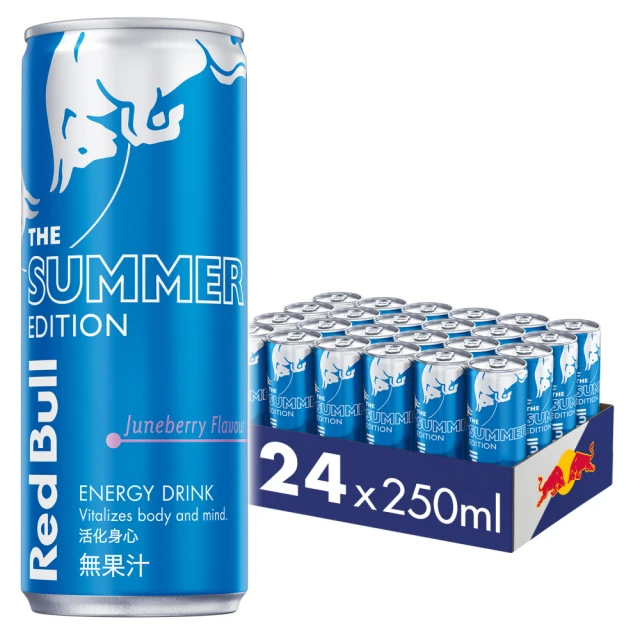 【Red Bull】紅牛能量飲料 250mlx24罐/箱 歷史價格詳細信息