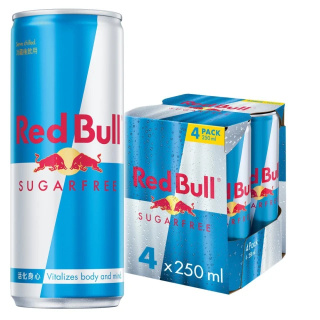 Red Bull 紅牛無糖能量飲料 250ml 4入組 歷史價格詳細信息