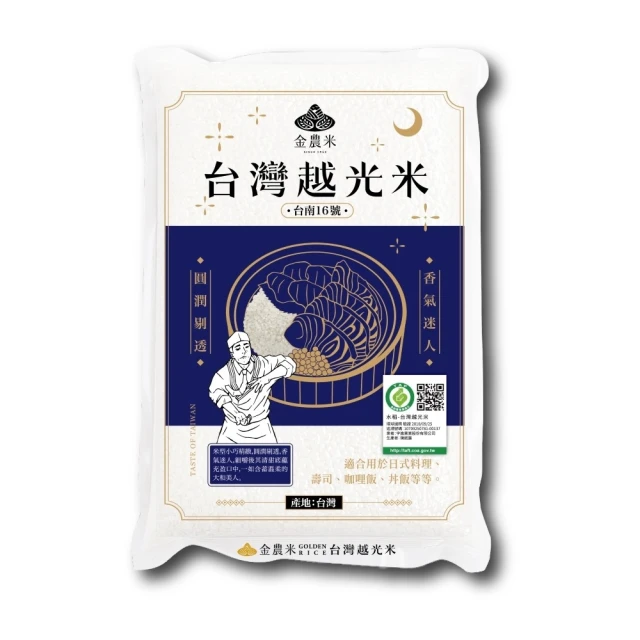 【金農米】台梗九號米1.8KG(產銷履歷 米) 歷史價格詳細信息