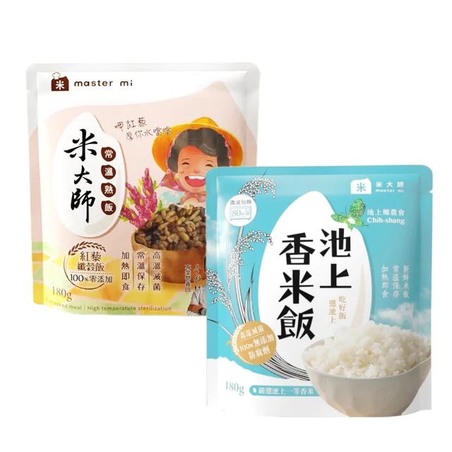 米大師 常溫熟飯6入/盒[任選4盒] 大甲芋頭油飯/紅蔥肉燥油飯 調味飯 歷史價格詳細信息