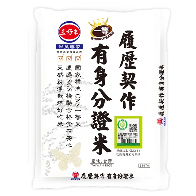 【三好米】有機台梗九號米(1.2Kg) 歷史價格詳細信息