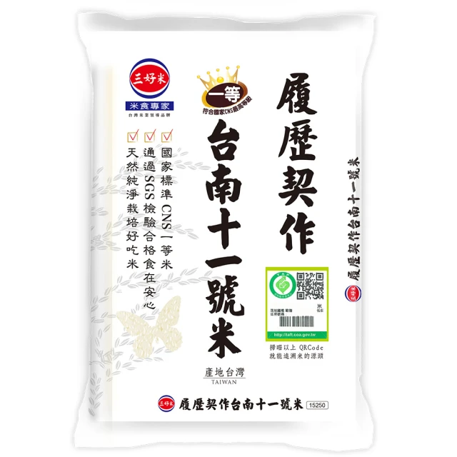 《三好米》履歷契作有身分證米(3K) 歷史價格詳細信息