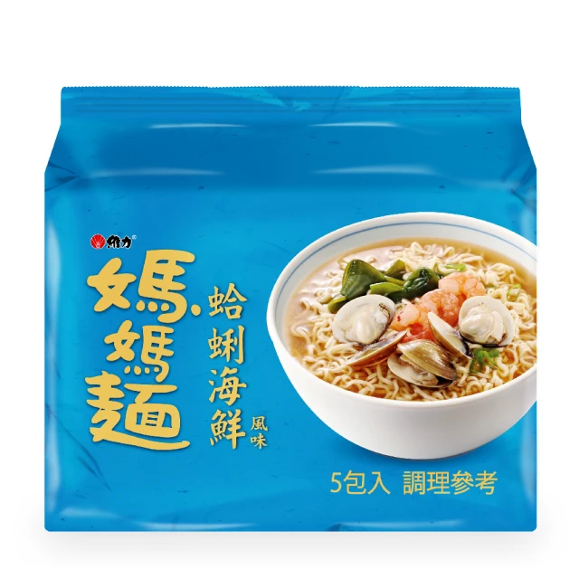 維力 媽媽麵 蛤蜊海鮮風味(80gX5入)[大買家] 歷史價格詳細信息