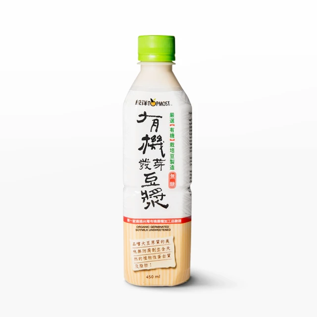 【統洋TOPMOST】有機無糖濃豆乳360ml*12入 歷史價格詳細信息