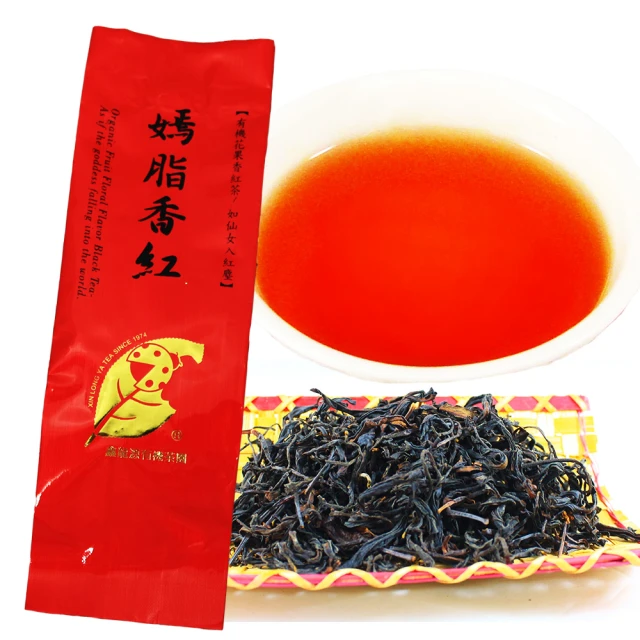 【鑫龍源有機茶】嫣脂香紅花果艷香有機紅茶高山茶葉4包組(12g/包)-共48g/附提袋/春茶/有機認證茶/茶几茶具泡茶 歷史價格詳細信息