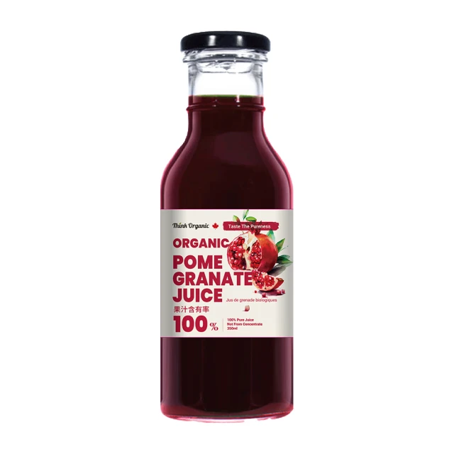 有機思維 有機石榴原汁(玻璃瓶350ml)┃官方授權經銷 歷史價格詳細信息