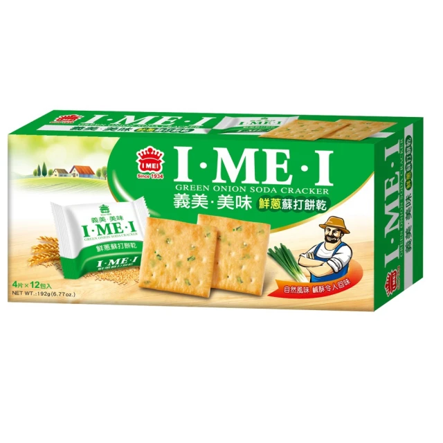 義美 鮮蔥蘇打餅乾192 g 一盒 歷史價格詳細信息