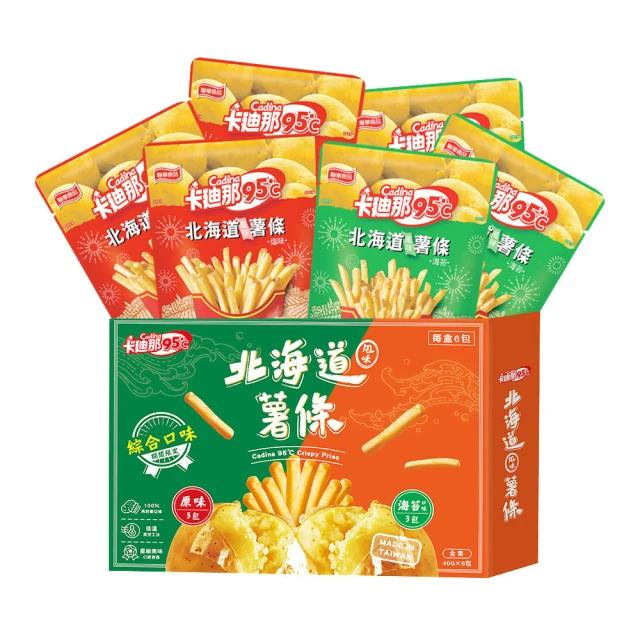【卡迪那】95℃薯條5盒組-甜心地瓜條原味(18Gx25包) 歷史價格詳細信息