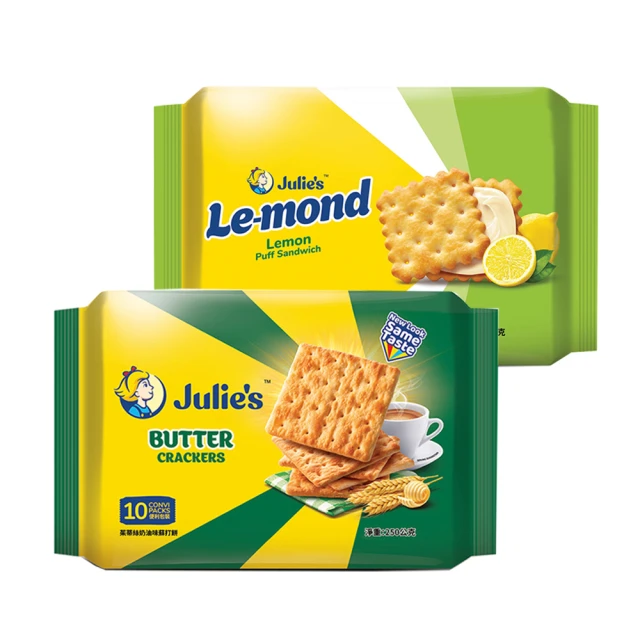 Julie's奶油蘇打餅 250g/包  【大潤發】 歷史價格詳細信息