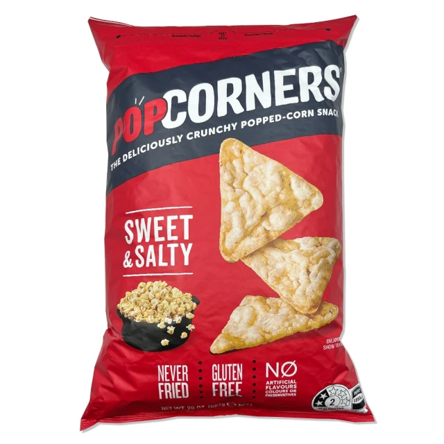 【美式賣場】PopCorners 爆米花脆片 鹹甜口味x2袋組(567g/袋) 歷史價格詳細信息