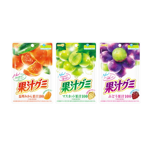 【Meiji 明治】果汁QQ軟糖-麝香葡萄口味(彈力 72g/包) 歷史價格詳細信息