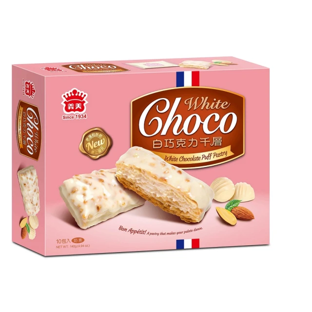 義美千層派白巧克力140g克 【家樂福】 歷史價格詳細信息
