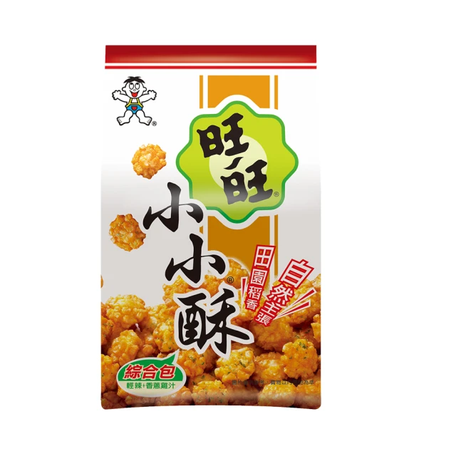 旺旺 青蔥口味 米果 米小餅 分享包 (160g)/包 歷史價格詳細信息