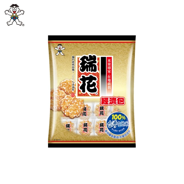 旺旺瑞花仙貝經濟包350g【愛買】 歷史價格詳細信息