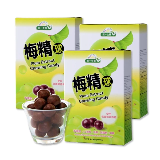 統一生機 梅精球60g 盒 大樹 歷史價格詳細信息