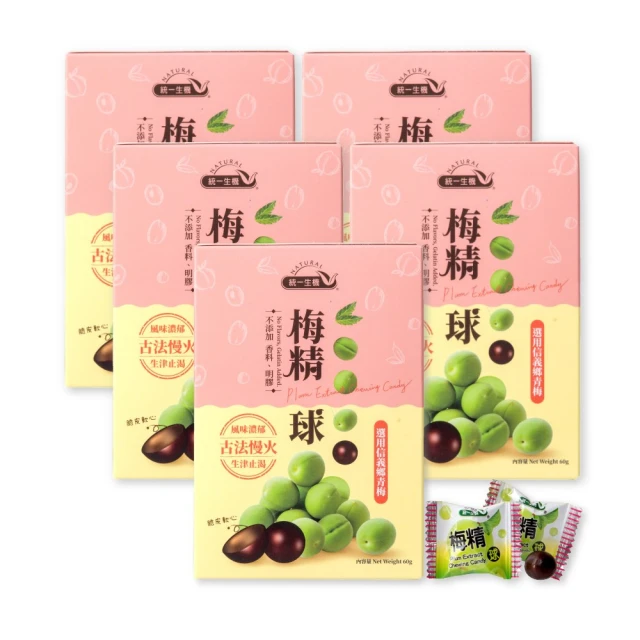 統一生機 梅精球60g 盒 大樹 歷史價格詳細信息