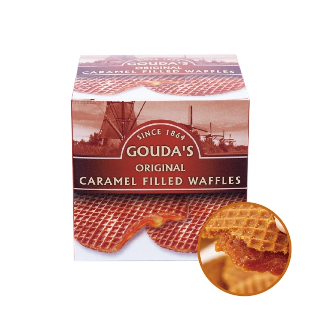荷蘭 Gouda's高達荷蘭傳統糖漿煎餅 荷蘭焦糖煎餅 淡淡肉桂香氣 蝦皮 24h 現貨 歷史價格詳細信息