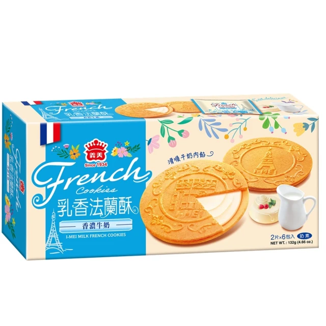 義美法式薄餅 (牛奶巧克力)(108g/盒) 歷史價格詳細信息