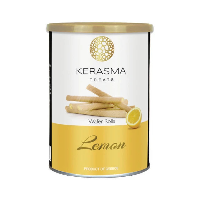 希臘 Kerasma 享樂捲心酥 400g-三種口味 檸檬/可可榛果/花生 現貨  蝦皮直送 歷史價格詳細信息