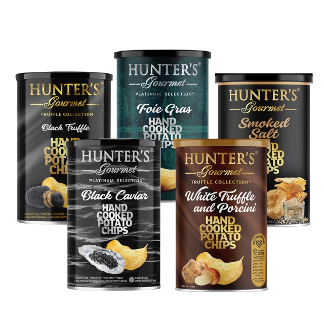 Hunter’s Gourmet 亨特手工洋芋片-魚子醬味(150g)x3 歷史價格詳細信息