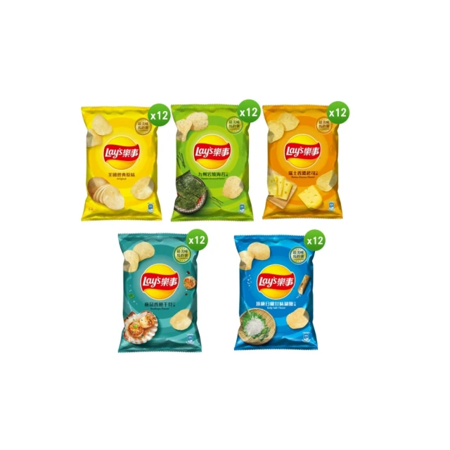 Lay’s 樂事洋芋片-經典原味(12g/50包) 歷史價格詳細信息