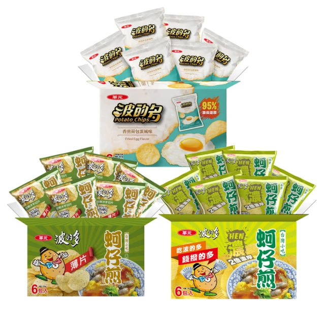 華元 波的多洋芋片香煎荷包蛋風味59.5g/包 歷史價格詳細信息