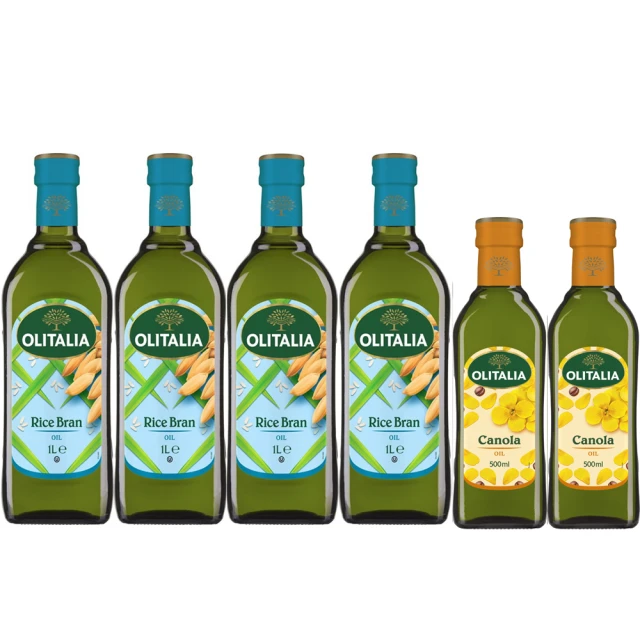 Olitalia奧利塔玄米油+頂級芥花油禮盒組(750mlx4瓶)-專案贈送組 歷史價格詳細信息