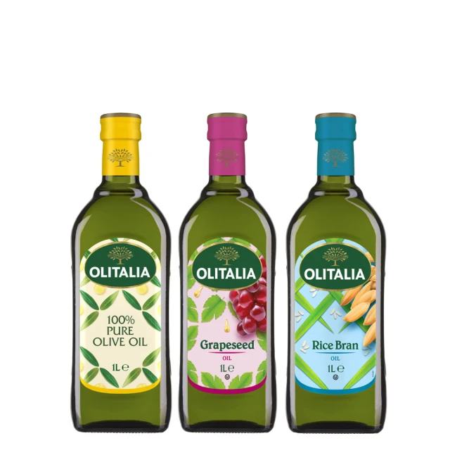 Olitalia奧利塔純橄欖油+葡萄籽油+葵花油-主廚料理組1000mlx4瓶-加贈玄米油500mlx1瓶 歷史價格詳細信息