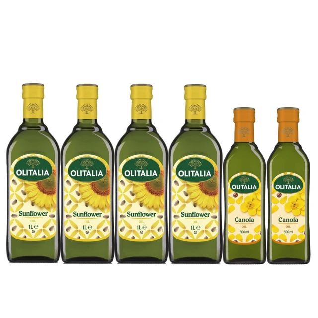 Olitalia奧利塔頂級芥花油禮盒組500mlx2瓶 歷史價格詳細信息