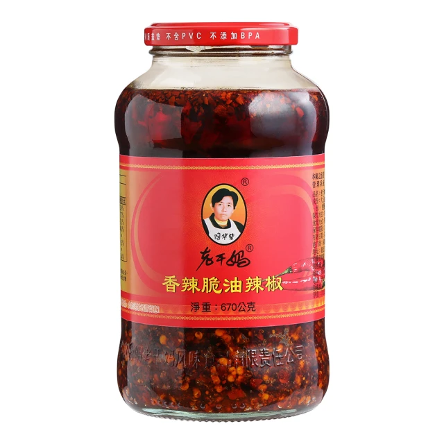 【老干媽】辣椒醬任選6罐(油辣椒730g/香辣脆油辣椒700g/風味豆鼓油制辣椒740g) 歷史價格詳細信息