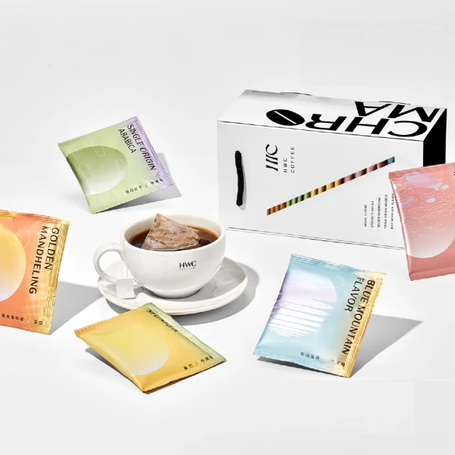 【HWC 黑沃】馬卡龍系列咖啡掛耳禮盒10gX20入/盒(禮盒) 歷史價格詳細信息