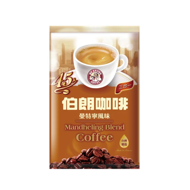 【伯朗咖啡】曼特寧風味二合一咖啡-無糖 240mlx24入/箱 歷史價格詳細信息