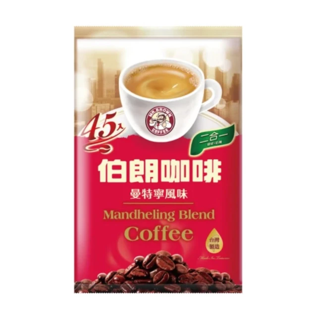 【伯朗咖啡】曼特寧風味二合一咖啡-無糖 240mlx24入/箱 歷史價格詳細信息
