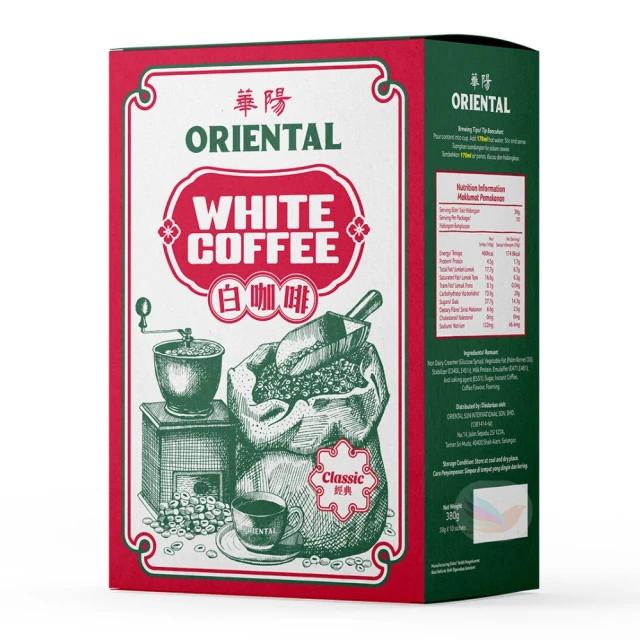 【白咖啡坊】南洋風味 (榴槤)白咖啡 10入盒裝【蝦皮團購】 歷史價格詳細信息