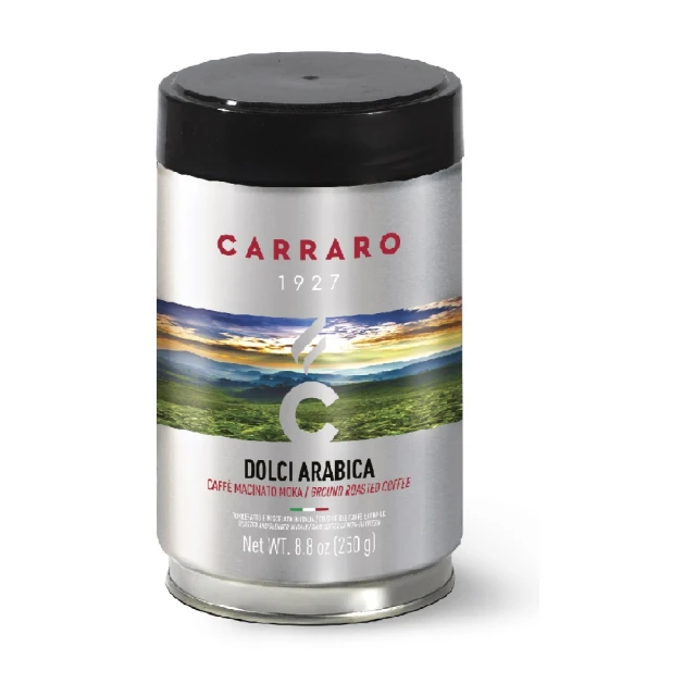【Carraro】義大利 DOLCI 100%阿拉比卡 罐裝研磨咖啡粉 (250g) 歷史價格詳細信息