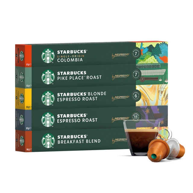 星巴克Nespresso節日限定膠囊禮盒5條入 267g (適用於Nespresso膠囊咖啡機) 歷史價格詳細信息