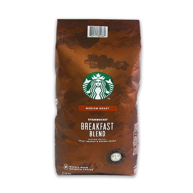 【美式賣場】星巴克STARBUCKS 黃金烘焙綜合咖啡豆/早餐綜合咖啡豆(1.13kg/任選2包組) 歷史價格詳細信息