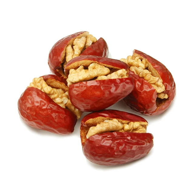 紅棗夾核桃新疆特產純手工制作紅棗夾核桃夾葡萄干棗夾核桃仁 歷史價格詳細信息